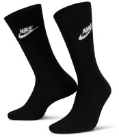 Ciorapi pentru bărbați Nike U Nsw Everyday Essential Crew 3Pr 144 Black/White, s.M