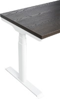 Masa de birou CUSTO FlexiDesk Plus 160x70 Dark Brown/White (100.02.0083) imaginea #4 — magazin online Desire.md