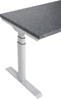 Masa de birou CUSTO FlexiDesk Plus 180x70 Dark Grey Marble/Light Grey (100.02.0144) imaginea #3 — magazin online Desire.md