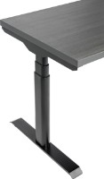 Masa de birou CUSTO FlexiDesk Plus 180x70 Dark Grey/Black (100.02.0100) imaginea #3 — magazin online Desire.md