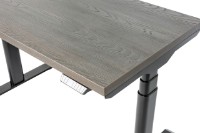 Masa de birou CUSTO FlexiDesk Plus 180x70 Light Brown/Black (100.02.0108) imaginea #2 — magazin online Desire.md