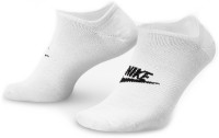 Ciorapi pentru bărbați Nike U Sportswear Everyday Essential No-Show Socks 3 Pairs White, s.S