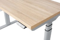 Masa de birou CUSTO FlexiDesk Plus 180x70 Oak Sonoma/Light Grey (100.02.0128) imaginea #3 — magazin online Desire.md