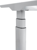 Masa de birou CUSTO FlexiDesk Plus 160x70 White/Light Grey (100.02.0135) imaginea #3 — magazin online Desire.md