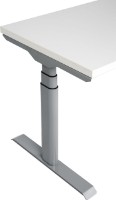 Masa de birou CUSTO FlexiDesk Plus 160x70 White/Light Grey (100.02.0135) imaginea #4 — magazin online Desire.md