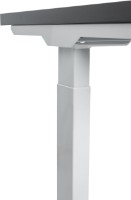 Masa de birou CUSTO FlexiDesk 140x70 Black/Light Grey (100.02.0066) imaginea #2 — magazin online Desire.md