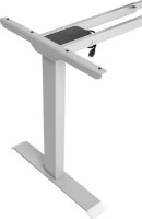 Masa de birou CUSTO FlexiDesk 140x70 Black/Light Grey (100.02.0066) imaginea #3 — magazin online Desire.md