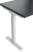 Masa de birou CUSTO FlexiDesk 140x70 Black/Light Grey (100.02.0066) imaginea #5 — magazin online Desire.md
