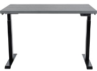 Masa de birou CUSTO FlexiDesk 160x70 Dark Grey/Black (100.02.0027)