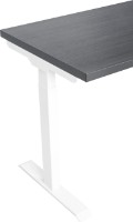 Masa de birou CUSTO FlexiDesk 160x70 Dark Grey/White (100.02.0003) imaginea #4 — magazin online Desire.md