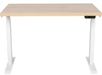 Masa de birou CUSTO FlexiDesk 140x70 Oak Sonoma/White (100.02.0006)