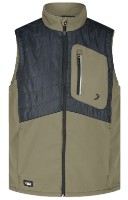 Vesta pentru bărbați Safety Jogger Oak Black/Khaki, s.XL