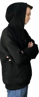 Мужская толстовка Soling Oversized Black Sweatshirt, s.L