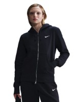 Женская толстовка Nike W Nsw Phnx Flc Std Fz Black/Sail, s.S