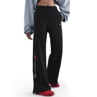 Pantaloni spotivi de dame Nike W Nsw Classic+ Wide Leg Spd Black/Sail, s.S