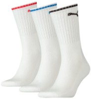 Детские носки Puma Unisex Striped Crew 3P White, s.35-38