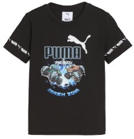 Детская футболка Puma X Hot Wheels Graphic Puma Black, s.104