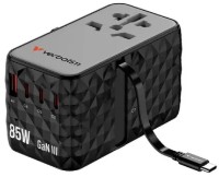 Переходник сетевой Verbatim GaN III Universal Travel Adapter (32127)