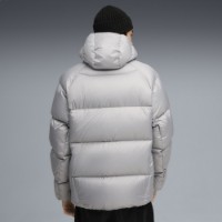 Мужская куртка Puma Hooded Down Puffer Jacket Gray Echo, s.S фото №3 — интернет-магазин Desire.md