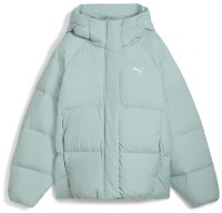 Geacă pentru dame Puma Hooded Down Puffer Jacket Light Moss, s.L