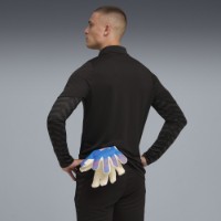 Мужская олимпийка Puma Individualcup 1/4 Zip-Top Puma Black/White/Ultra Blue, s.L фото №3 — интернет-магазин Desire.md