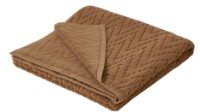 Полотенце Maisonette Wavy 50x90 Brown 123620