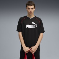Мужская футболка Puma Ess Collared Football Puma Black, s.XL фото №2 — интернет-магазин Desire.md