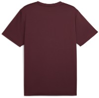 Мужская футболка Puma M Tad Essential Poly Texture Ruby Shimmer, s.XXL фото №2 — интернет-магазин Desire.md