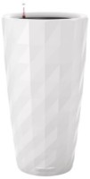 Уценка! Цветочный горшок Lechuza Diamante Premium 40 White