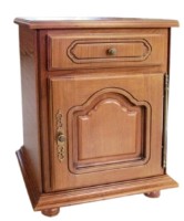 Прикроватная тумба Viitorul Valentina Light Oak (107)
