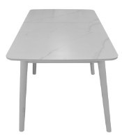Masă pentru bucătărie Deco Granna 120/150x75x78 White (MGRN-LJG-WHT) imaginea #2 — magazin online Desire.md