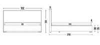 Кровать My-Style Nina 90x200 P43D90M02 фото №6 — интернет-магазин Desire.md
