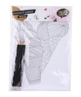 Carte de colorat pentru copii Creative Crafts А4 (24512) 5pcs