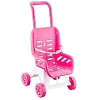Cărucior pentru păpuși Guclu Toys J1026 Pink