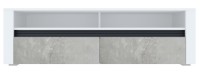 Тумба под ТВ Yasen Бодена 2Ш Nymphea Alba/Light Oxide/Black