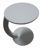 Măsuţă cafea Seskalar C Table White (083043)