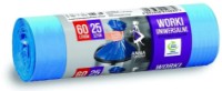 Saci pentru gunoi Anna Zaradna 60L 25pcs Blue (0882)