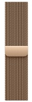 Curea Apple Watch 42mm Gold Milanese Loop