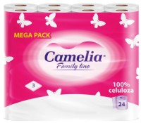 Туалетная бумага Camelia Family 3 plies 24 rolls