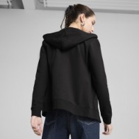 Женская толстовка Puma Ess Full-Zip Fl Puma Black, s.XL фото №2 — интернет-магазин Desire.md