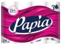 Туалетная бумага Papia White 3 plies 24 rolls