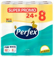 Hârtie igienica Perfex Pure White 3 plies 32 rolls