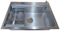 Кухонная мойка Backer Basic 650-45031 Inox фото №2 — интернет-магазин Desire.md
