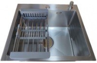 Chiuvetă de bucătărie Backer Grid 500-45033 Inox imaginea #2 — magazin online Desire.md