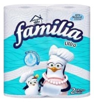 Prosoape de hirtie Familia Plus 3 straturi 2 role