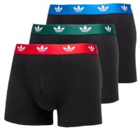 Сhiloţi pentru bărbați Adidas Comfort Flex Cotton 3 Pairs Black/Red/Green/Blue, s.S
