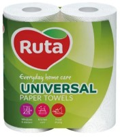 Бумажные полотенца Ruta Universal 2 слоя 2 рулона