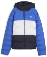 Детская куртка Puma Synthetic Hooded Puffer Mountain Blue, s.164