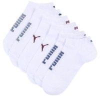 Детские носки Puma Unisex Rib Logo Sneaker 3P White/Various Logo Colors, s.35-38