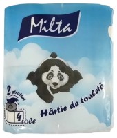 Hârtie igienica Milta Panda 3 plies 4 rolls